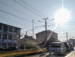 Culmea șoferiei: să ajungi într-un carambol pe perioada traficului redus. S-a Întâmplat în Arad pe Calea Iuliu Maniu