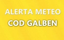 ALERTĂ METEO – Aradul sub Cod GALBEN de vijelii cu grindină