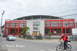 Dacă nu e microbist, s-a gândit să fure vopseaua de la stadionul  UTA