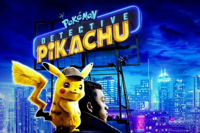Pokémon Detectiv Pikachu, în grădina de vară de la cinematograful din Grădiște