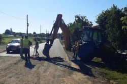 Se asfaltează intersecția Pâncota-Măderat!