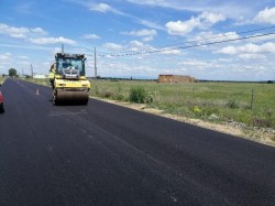 Sântana, înconjurată de asfalt nou dinspre toate intrările în oraș