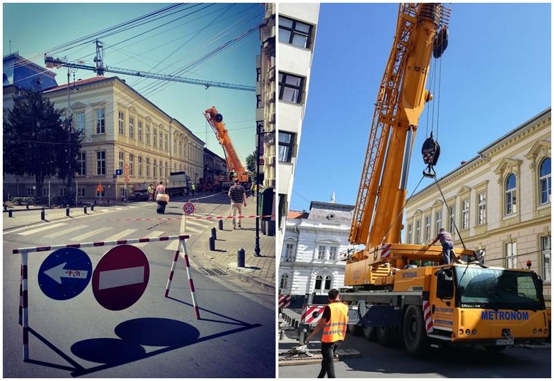 Trafic restricționat pe Bulevardul Decebal