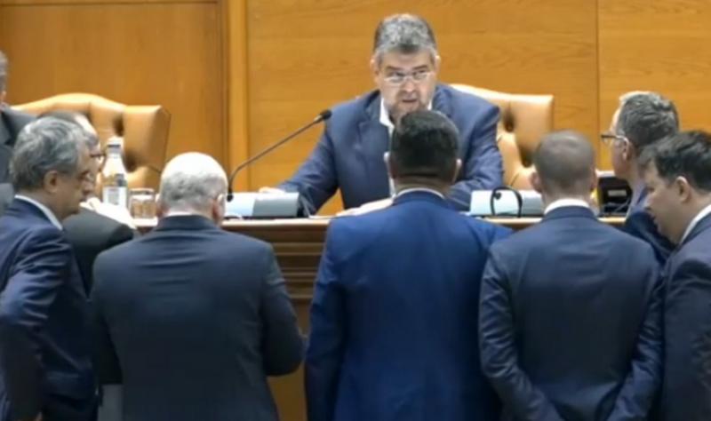 Eșec total al PSD în Parlament: moțiunea de cenzură nu a mai fost dezbătută și votată din lipsă de cvorum!