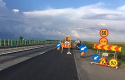 Atenție Șoferi ! Lucrări pe autostrada A1 spre Nădlac în zona municipiului Arad