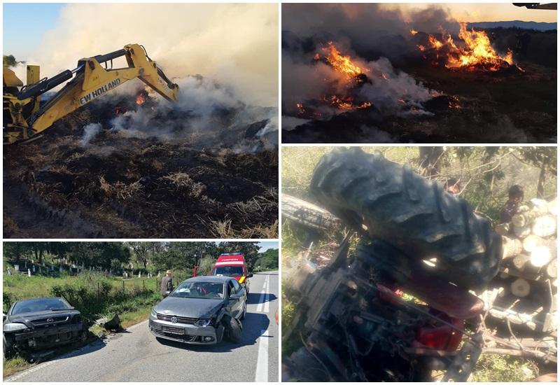 Week-end de “foc” pentru pompierii arădeni