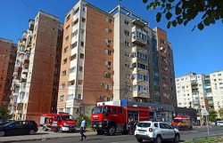 Incendiu la un apartament la Foruna în Vlaicu