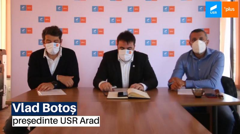 USR Arad vrea la guvernare locală, iar pentru asta e dispus să negocieze şi cu PSD-ul lui Fifor