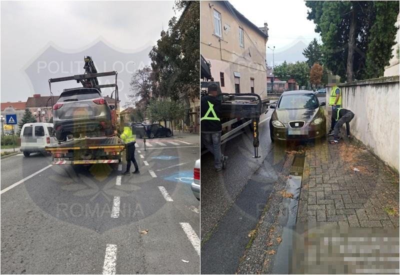 Poliţia Locală cu ochii şoferii care opresc în locuri nepermise