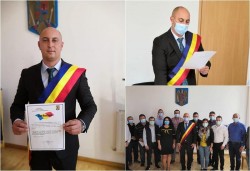 Ciprian Otlăcan și-a preluat noul mandat de primar al comunei Macea