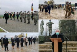 Ceremoniile de la Păuliş prilejuite de Ziua Armatei Române 