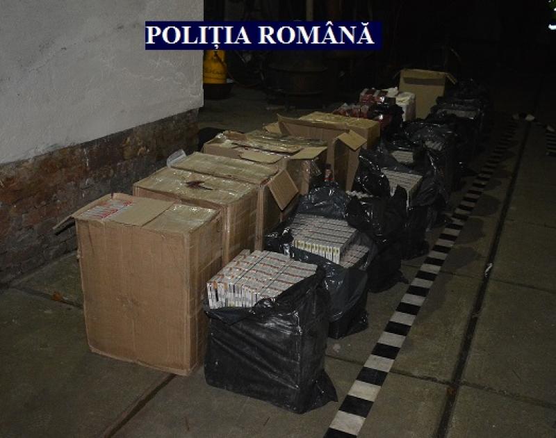 Peste 12.000 de pachete de tigări din Republica Moldova depistate la Nădlac în urma unor percheziții