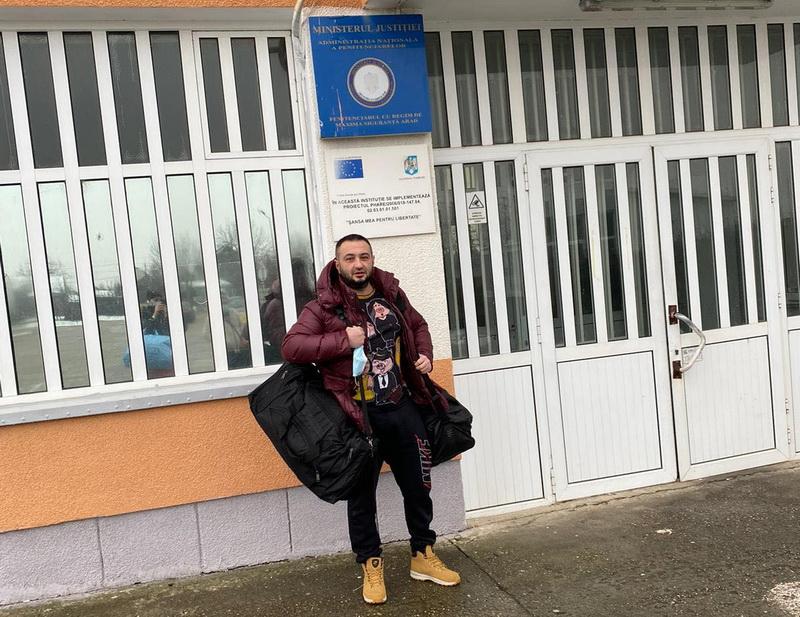 Condamnat la 8 ani şi 4 luni, căutat de 10 luni, Maliţa s-a prezentat singur la uşa penitenciarului