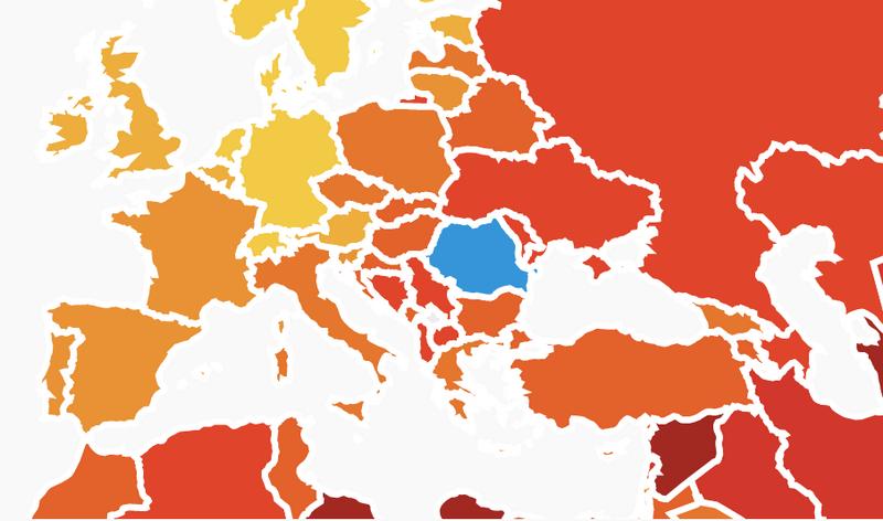 România, Bulgaria și Ungaria împart locul 1 în UE la nivelul de corupţie