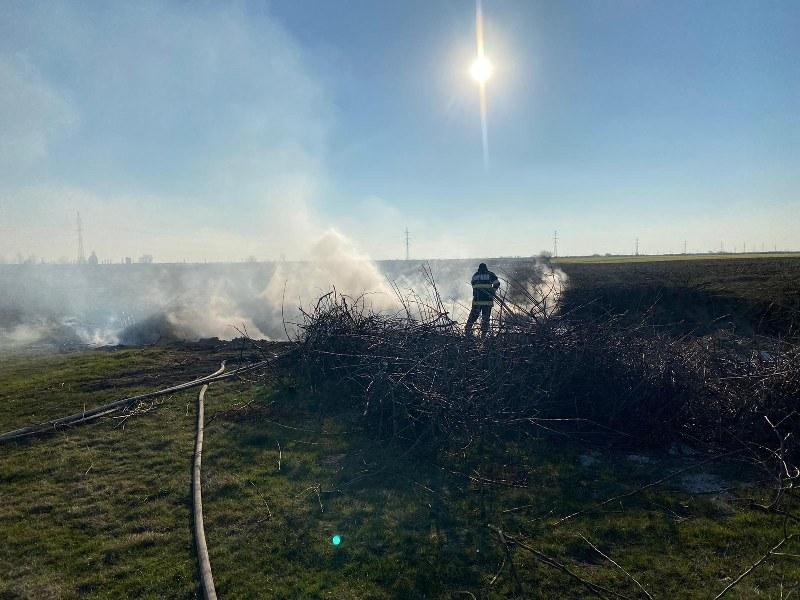 Un incendiu a avut loc ieri la fosta fabrică Indagrara