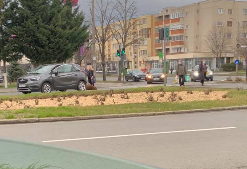 Pieton accidentat în zona Gării