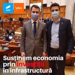 Susținem economia prin investiții în infrastructură

