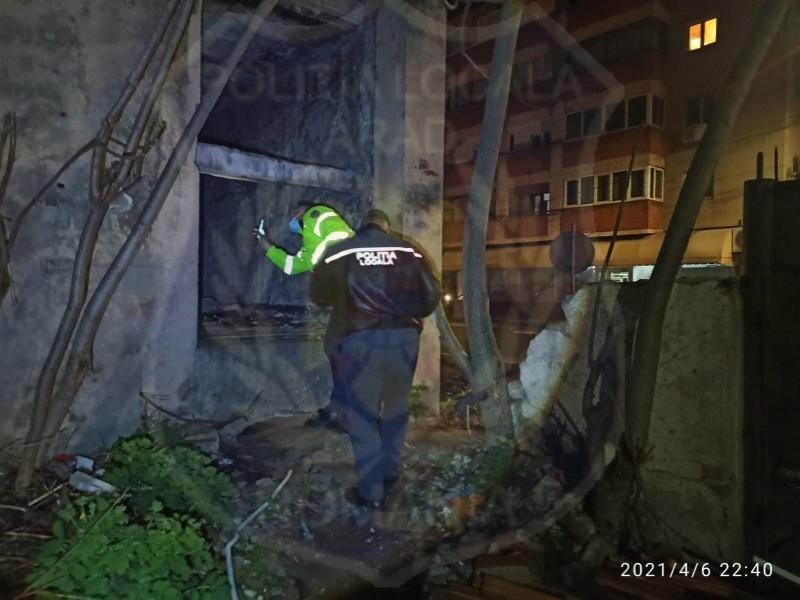 47 de locații în care înnopteză oamenii străzii identificate de polițiștii locali, în diverse zone din Municipiul Arad