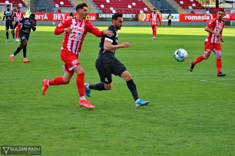 UTA Arad - Hermannstadt 0-1. Sibienii au luat o gură uriașă de oxigen