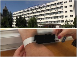 Brățări de identificare pentru pacienții Spitalului Județean Arad

