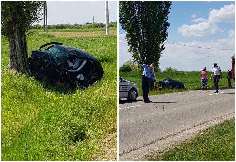 Accident grav la intrare în Ineu, victimă în stop cardiac! A fost solicitat elicopterul SMURD! Update - Victima a fost declarată decedată