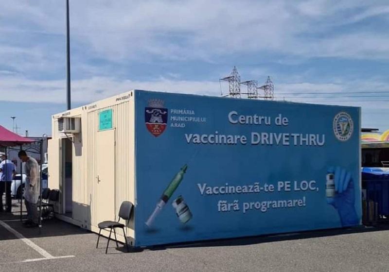 Aproape 75.000 de arădeni vaccinați cu cel puțin 1 doză