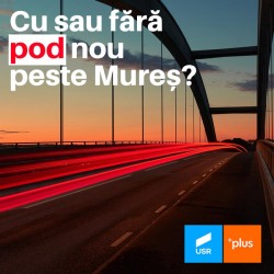 Cu sau fără pod nou peste Mureș?

