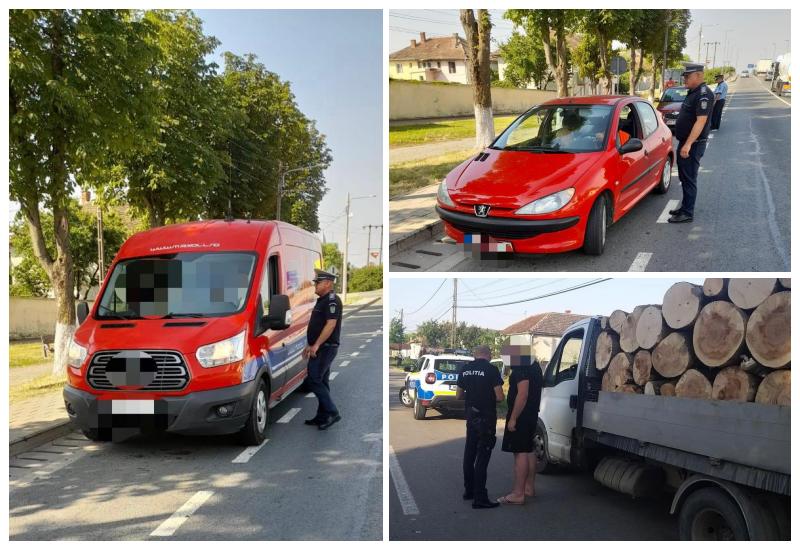 Acțiune a polițiștilor arădeni, la Chișineu-Criș