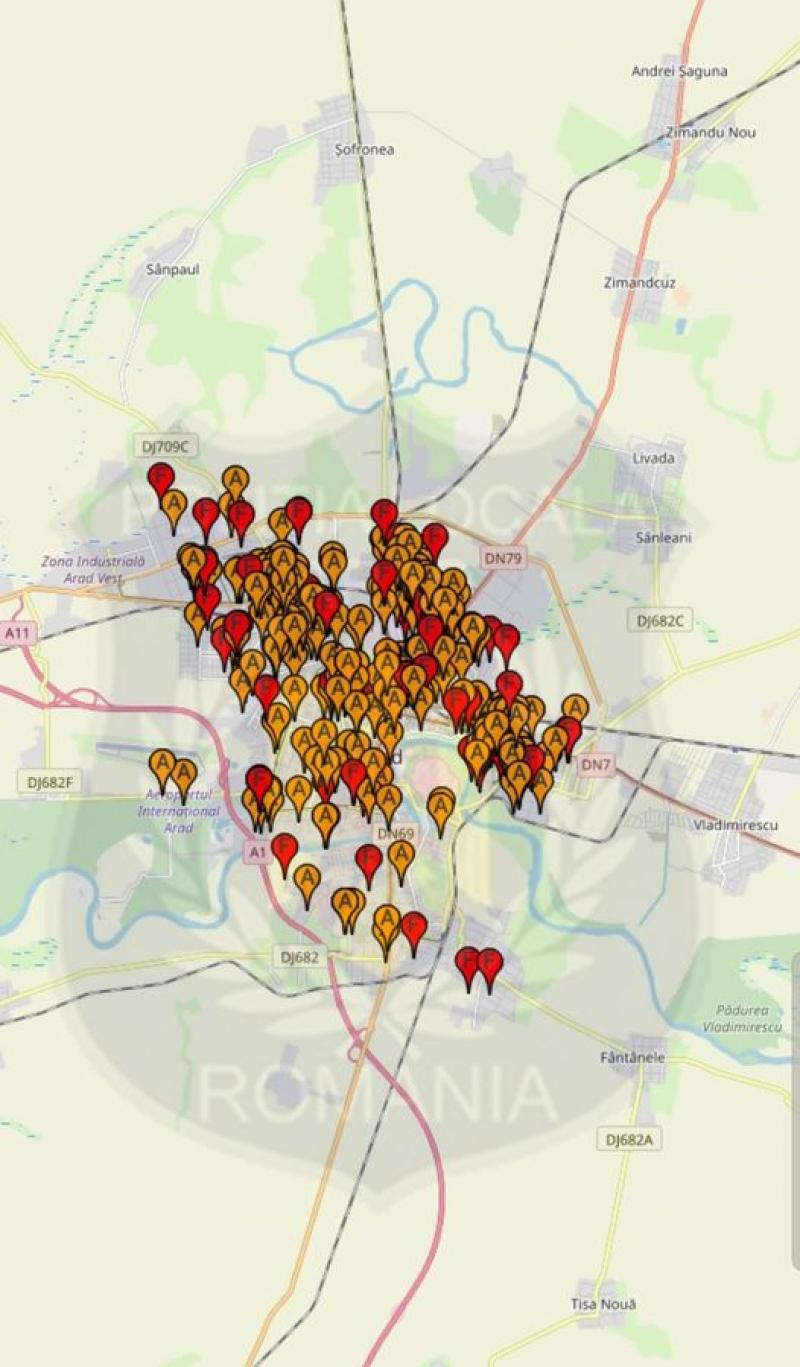 300 de mașini abandonate în Arad, în vizor pentru a fi ridicate de pe domeniul public