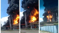  Explozie puternică la Rafinăria Petromidia. Un bărbat a murit iar mai multe persoane sunt rănite