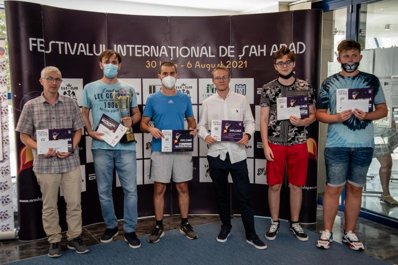 Un timișorean a câștigat Arad Open 2021 la șah