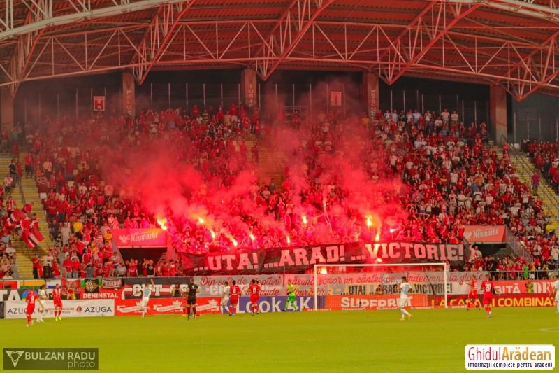 Un nou vulcan a apărut pe harta țării la Arad. Se numește ”Arena Francisc Neuman” și erupe cam odată la două săptămâni.UTA-Universitatea Craiova 1-0