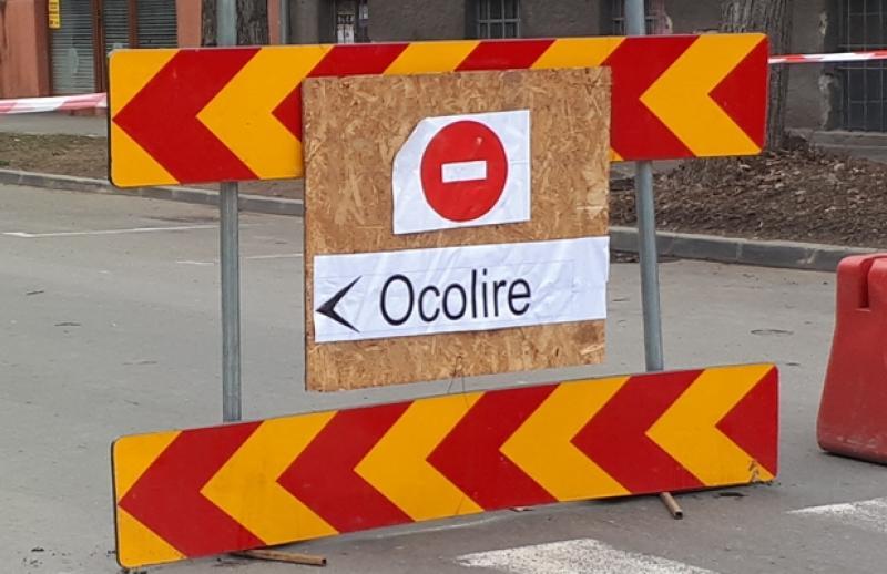 Restricții de circulație pe strada Poetului