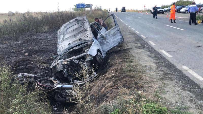 Accident grav cu victimă între Zăbrani și Chesinț
