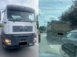 Controale la transportul de mare tonaj în municipiu