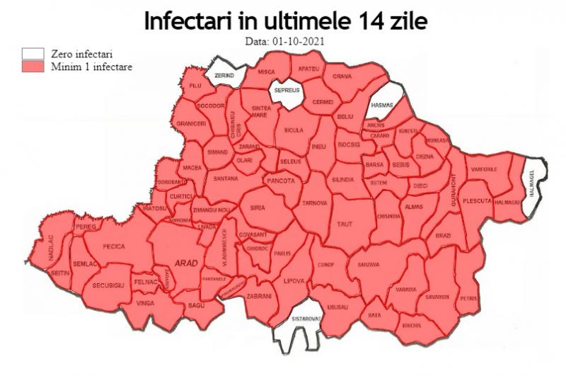 Explozie de infectări, 373 infectări, 9 decese și 2.118 cazuri active! ! 10 localități au depășit rata de infectare de 6/mia de locuitori