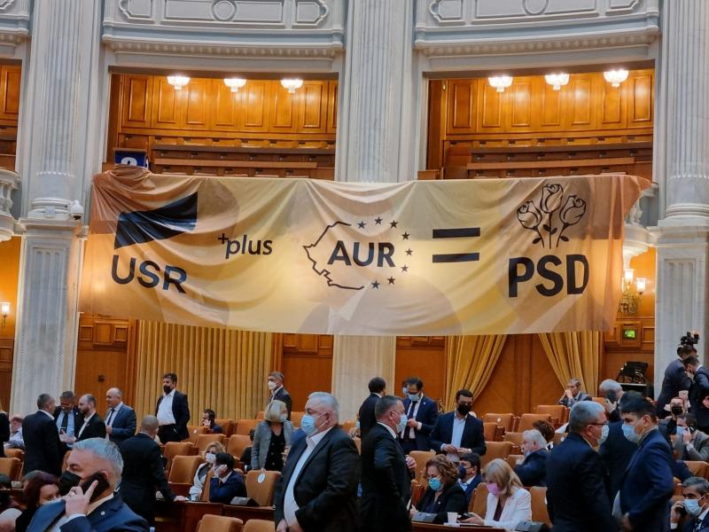 Alianța rușinoasă USR, PSD și AUR nu are soluții pentru viitorul României