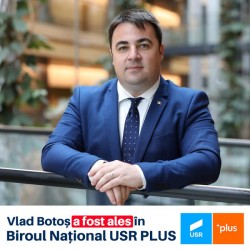 Vlad Botoș, membru al noului Birou Național al USR PLUS


