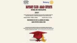 Bursă de excelență oferită de clubul Rotary Arad Cetate

