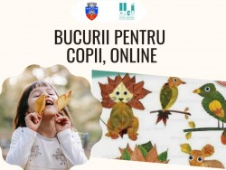 „Bucurii pentru copii“ – ateliere de creație și teatru de păpuși, online