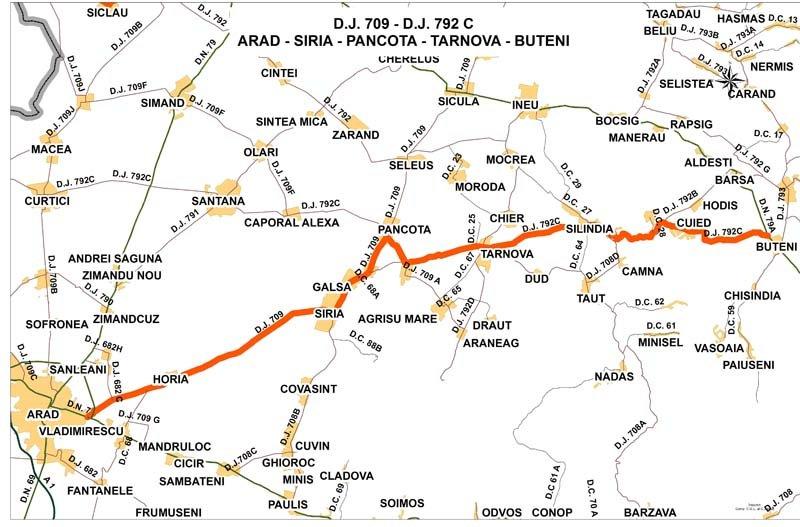 Iustin Cionca: ,,Pe drumul județean Arad-Pâncota lucrările au ajuns în fața Primăriei Șiria”