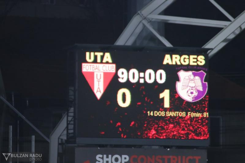 Impotență, ghinion sau lipsă de valoare!? UTA – FC Argeș 0 – 1