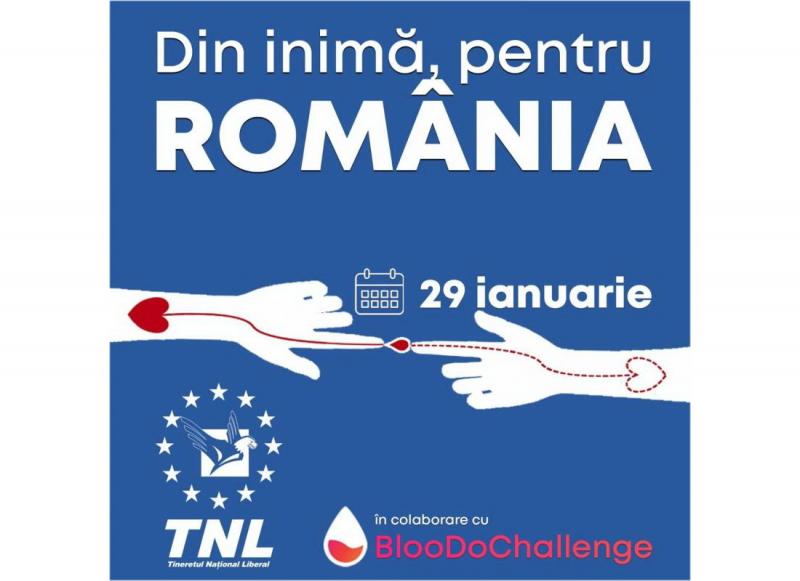 Apel umanitar pentru donare de sânge din partea tinerilor liberali