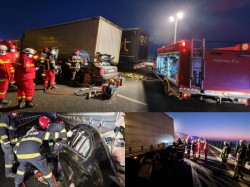 Un accident cu 3 persoane decedate blochează vama Nădlac II