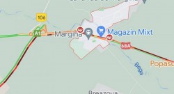 Accident între un TIR și un autoturism pe autostrada întreruptă la Margina. Circulația este îngreunată

