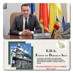Viceprimarul Ilie Cheșa: „Guvernul României sprijină proiectul nostru privind producerea de energie termică și electrică din deșeuri“