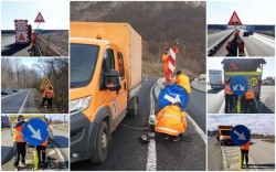 Șoferi fiți precauți. Lucrări vaste de-a lungul șoselelor din județul Arad