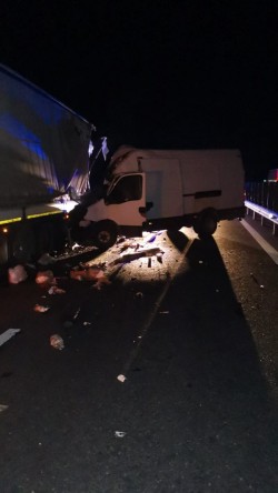 Accident mortal pe autostrada A1 la 5 kilometri de frontiera cu Ungaria