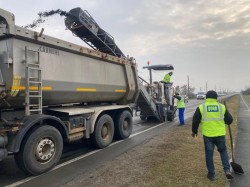 Restricții de circulație. Lucrări de reparații pe DN 7 și pe autostrada A 1 în județul Arad