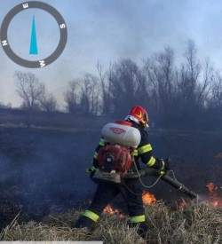 Weekend de foc pentru pompierii arădeni. 110 misiuni ale pompierilor militari arădeni în doar 3 zile

